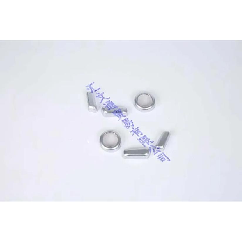 For Volvo XC60 2018- S90 V90CC XC90 Car Accessories ABS Chrome Interior Inner Seat Adjustment Switch Knob Button Cover Trim