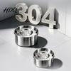 No Wet Mouth Dog Water Bowl 1.2/3.2L Stainless Steel Bowl No-Spill Slow Drinking Stable Base Pet Anti-Splash Non-Slip Dispenser for Small Medium
