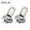 H4 Bulb Front Light Motorcycle Super Bright 1/2Pcs 1200lm