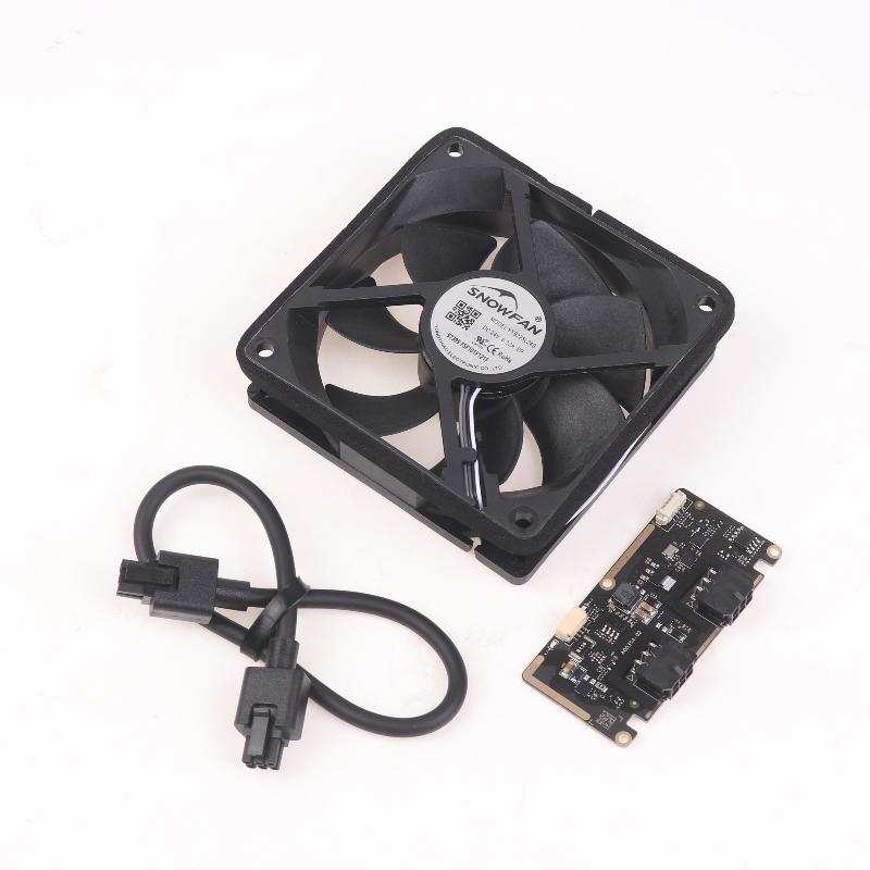 For P2S External Exhaust Fan Kit 3D Printer Upgrade Accessories P2S Chamber Exhaust Fan Spare Parts Purify Exhaust
