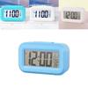 Cartoon Kids Mini Electronic Alarm Clock With Temperature Display Night Light For Childrens Room Decor
