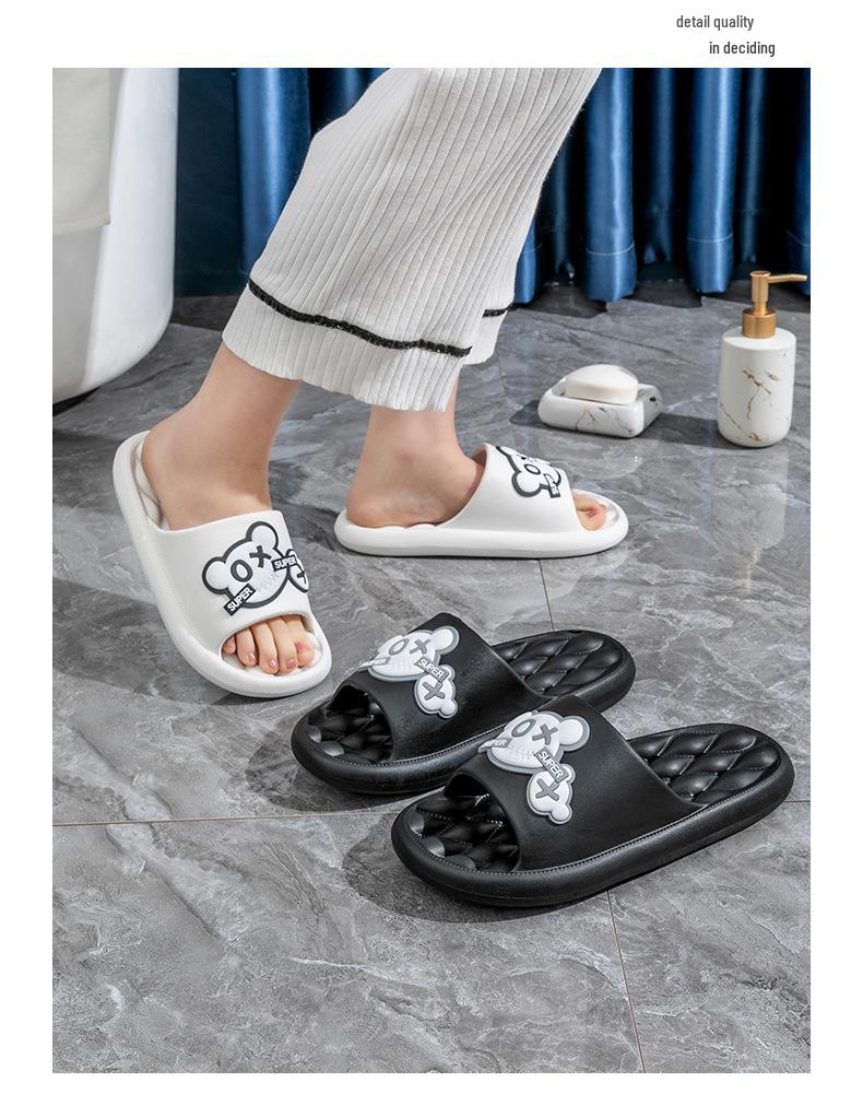 2024 Sommer Unisex Rutschfeste EVA Badezimmer Hausschuhe für Zuhause