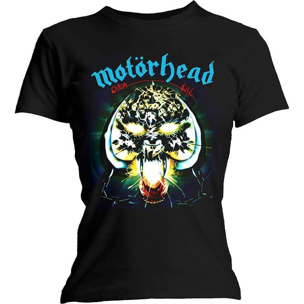 Женская официальная футболка Motorhead Overkill L