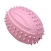 Dog Chew Toy Tpr Squeaky Rugby Ball For Large Medium Small Dogs