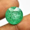 Natural Emerald Loose Gemstone Pure Quality 14x14 mm Round Shape for Jewelry Making and Crafts