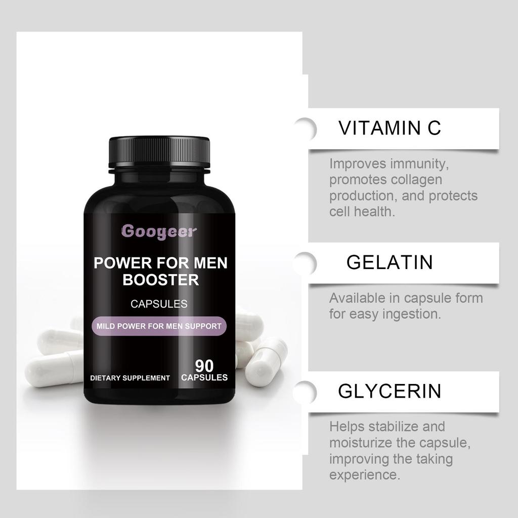 Cápsulas Googeer Power Booster para Homens