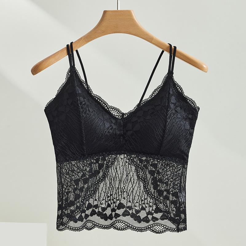 Butterfly Collarbone, Sexy Lace, Beautiful Back, Sling Vest, One-piece Tube Top, Bra Top, Bottom and Outer Wear.