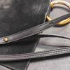 [Pre-Owned] Faye Accordion Style Front Flap Suede Calfskin Crossbody Shoulder Bag - Fair #1WHAMF0