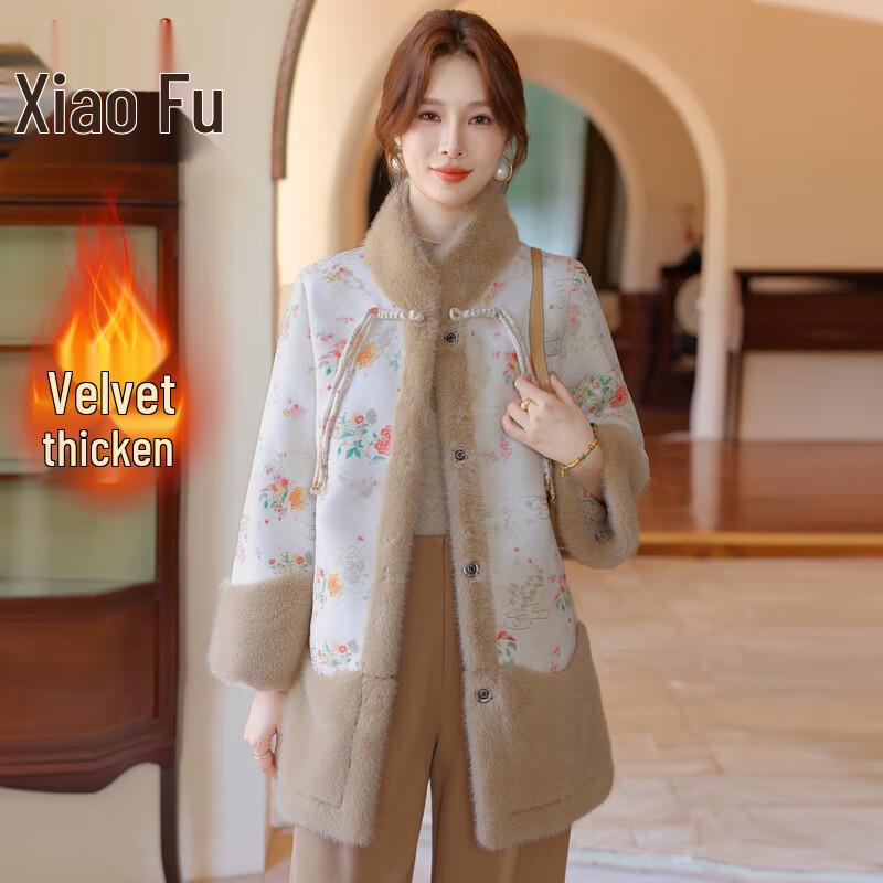 

Women s Autumn/Winter Faux Fur Warm Coat 4XL