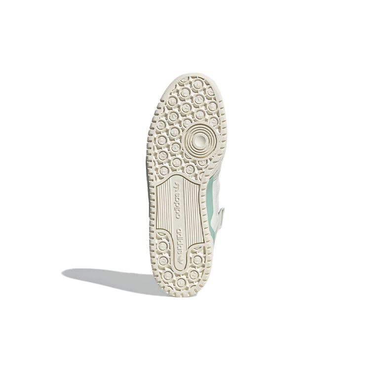 Adidas Originals Forum Exhibit Low Retro Non-Slip Shock Absorption Low-Top Skate Shoes Unisex Sneakers White Brown Green GX4548