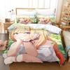 3D Print Anime Kawaii Marin Kitagawa Bedding Set Single Twin Full Queen King Size Bed Set Adult Kid Bedroom Duvet Cover Sets