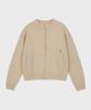 BELLOL Two-Way Knit Zip-Up Cream