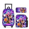 Kpop Witch Hunters Casual Backpack Digital Printing Men'S And Women'S Commuter Backpack Rod Backpack Student Bag