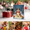 2026 Dog Advent Calendar, Keychain Countdown Calendar with 24 Acrylic Pendants Christmas Decoration Perfect for Dog Lovers