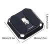 2Pcs Quick Release Camera Plate 38mm Arca Compatible Mount Adapter for Tripod Head and PD Shoulder Strap