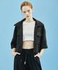 Manavis7 Linen Short Jacket [Black]