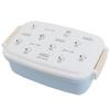 Kamio Japan Snoopy Antibacterial Lunch Happy Moment Single-Tier Box, [041974]