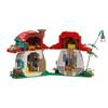 Building Block Compatible, Magic Elf Hut Mushroom House Adventure Island Fairy Tale Forest Domestic Building Block Creativity