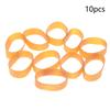 (YY)10/20 szt. Żółte Wysokoelastyczne 2,7 cala Gumki Rozciągliwe Lateksowe Pierścienie Opakowanie Artykułów Papierniczych Gumki Biurowe