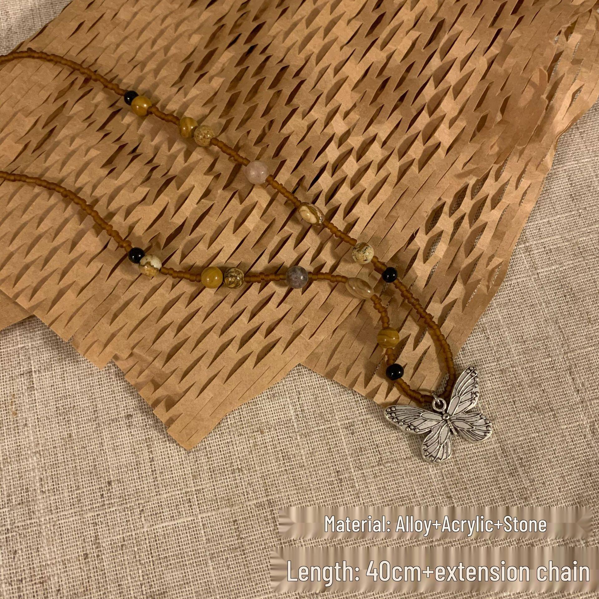 

Модное китайское ретро многослойное ожерелье из бусин для женщин 2023: Весенне-летние дизайнерские аксессуары