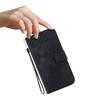 For Realme 11 4G (159.9x73.3x7.95mm) Leather Case Wallet Cover 7-Shape Pattern