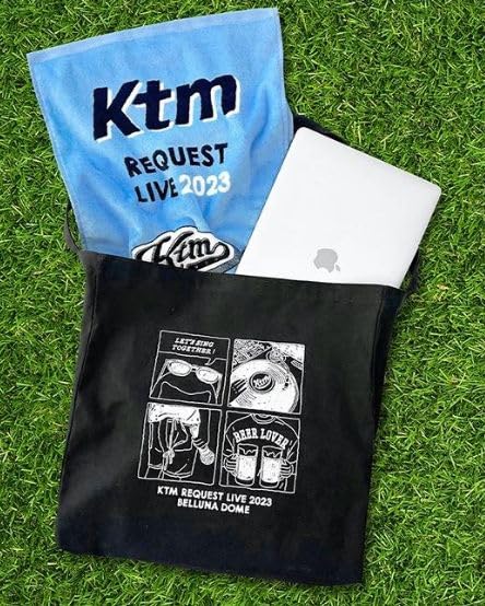 Ketsumeishi KTM TOUR LIVE 2023 Four Frames Record Bag (Black)
