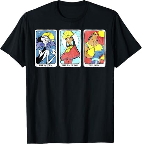 Emperors New Groove Character Black TShirt S