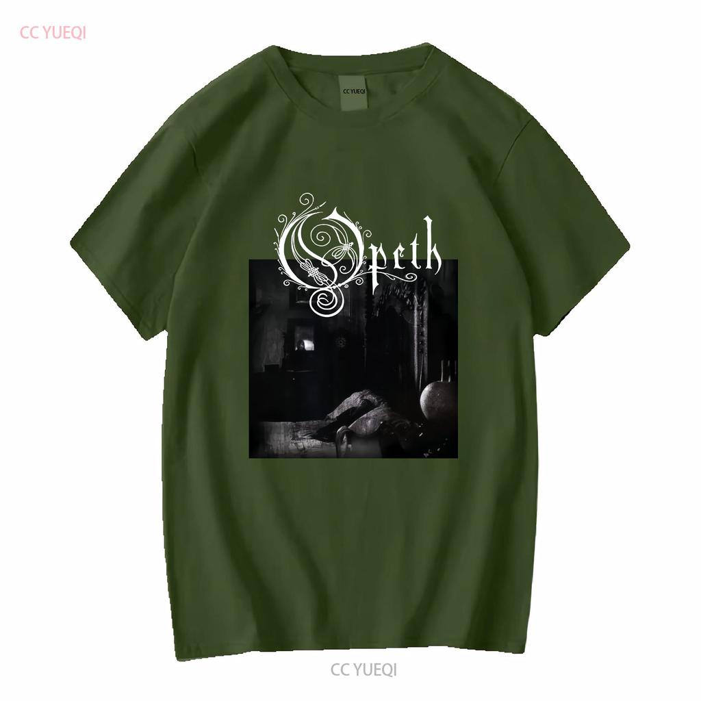 Camiseta Opeth Deliverance Algodón Negro Unisex Todas las Tallas S a 5XL Vintage Lavada Suave Ropa de Diseñador Elástica Elegante