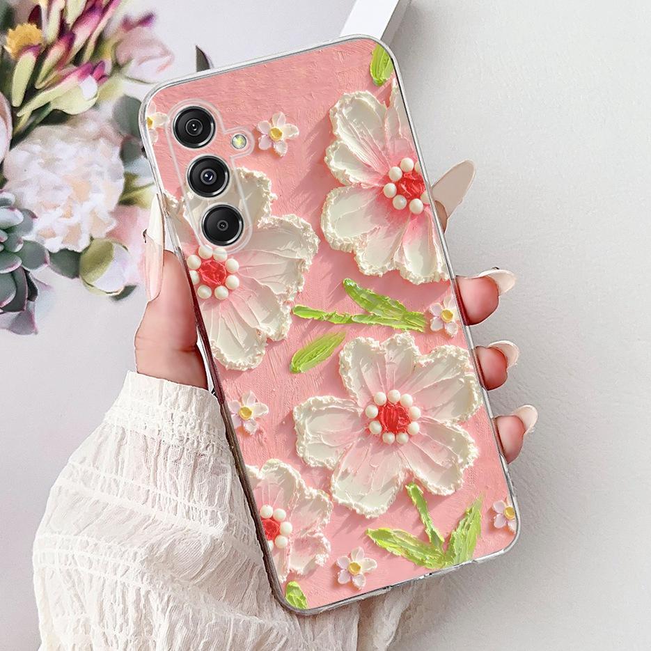 For Samsung Galaxy M34 5G Case SM-M346B New Fashion Painted Cover Soft Silicone Phone Case For Samsung M34 M 34 5G Fundas Bumper