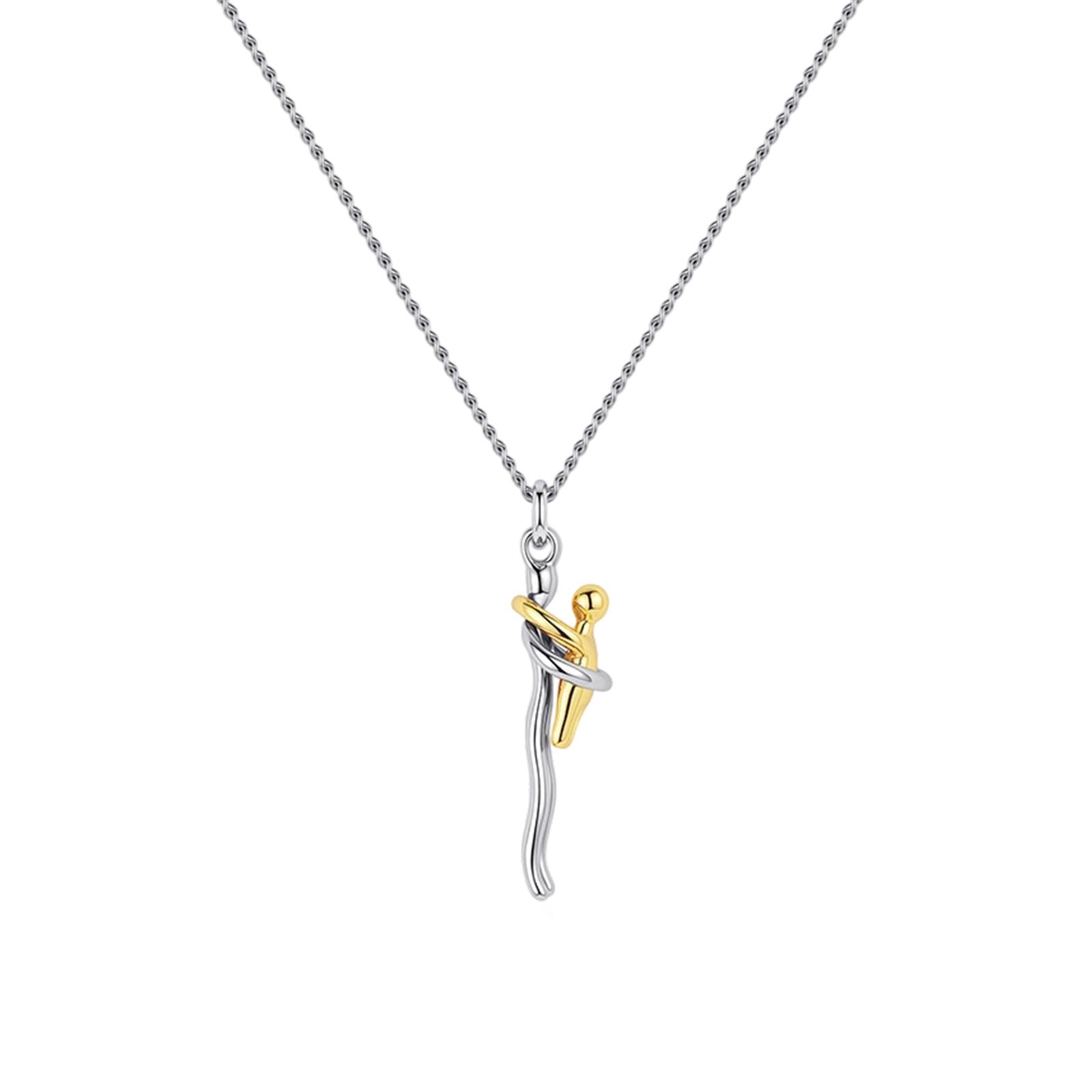 Mother Son Necklace, Mother Daughter Necklace, Mom Necklace Mother Pendant Necklaces For Mother s Day Birthday Christmas Thanksgiving золотой