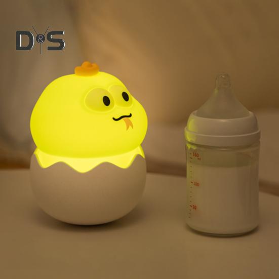 Kubek-lampa nocna w kształcie węża ze skorupki jajka, ładowalny, regulowany, kreskówkowy wąż, lampka biurkowa, dekoracyjna lampa stołowa LED do domu, biura, sypialni, przy łóżku