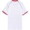 Adidas Originals Manchester United Logo Sports Pullover Short Sleeve Football Shirt Men Tops White JF0376