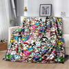 Tokidoki Blanket,portable and Suitable for All Seasons, Making A Unique Birthday Gift.A Soft Flannel Blanket