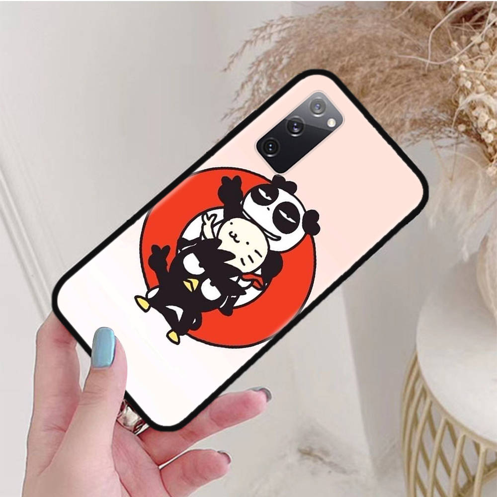 Černé pouzdro pro Xiaomi Poco X6 X4 M5 M6 F5 F6 C65 C55 C50 C51 C40 Pro Redmi 14C A3X 13C 12C 11T 10A 9C Note 7 6 8A Plus L-26 Badtz-maru