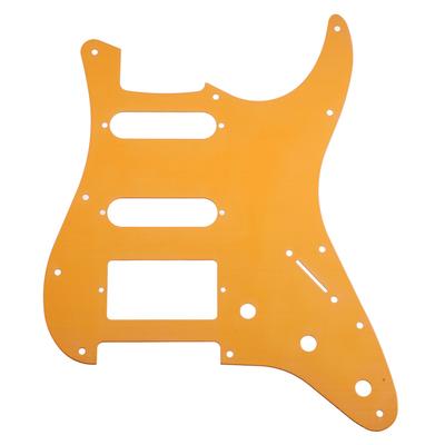 SSH Gitarren Schlagbrett Aluminiumlegierung Orange E-Gitarren Schlagbrett Kratzschutzplatte