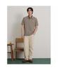 Binpolmen [Essential] Pique Collar Neck Short Sleeve T-Shirt Olive