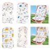 Strollers Seat Liner with Printed Pattern Pushchair Mattress Chair Pad Baby Carriers Cushion Seat Pad Infant Supply