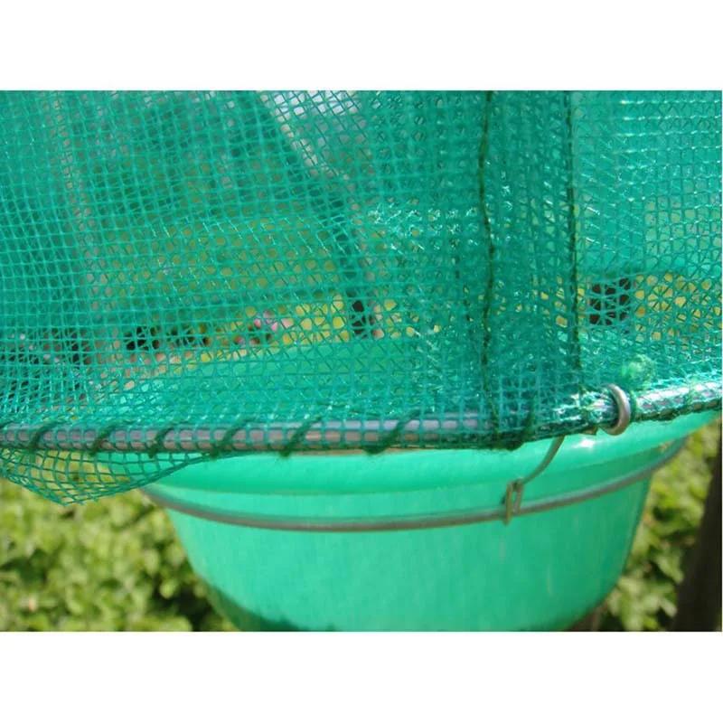 Outdoor Fly Traps for Horses, Stable & Ranch - Reusable Hanging Fly Killer Cages with Mesh, No Batteries Needed, Insect
