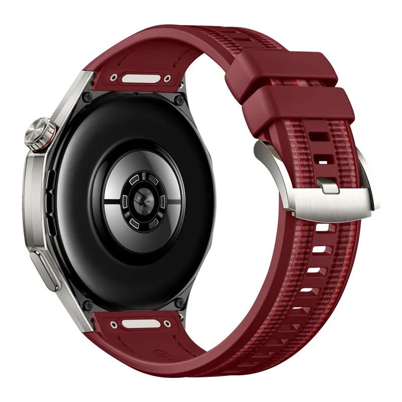 Huawei Watch GT 6Pro 46mm için Naylon Silikon Kordon Spor Bileklik Huawei GT6 Pro Akıllı Saat Aksesuarları Hızlı Çıkarma 2025