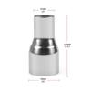   Stainless Steel Exhaust Pipe Connector Tube Adapter Reducer Modified Part