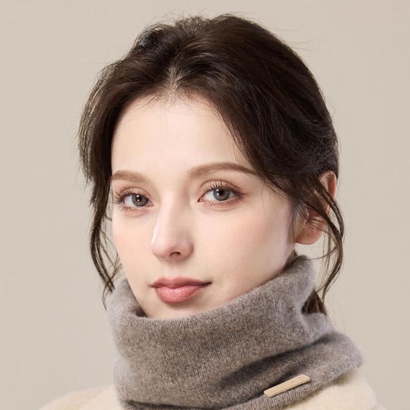 JIUMU Women's Thick Cashmere Neck Warmer Scarf WR126