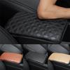 Car SUV Armrest Pad Cover Auto Center Console Box Leather Cushion Pads Universal