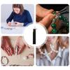 Bead Knotting Tool Portable Handmade Craft Maker Accessories Jewelry Making Stringing Beading Tools For Men Women Boys Girls
