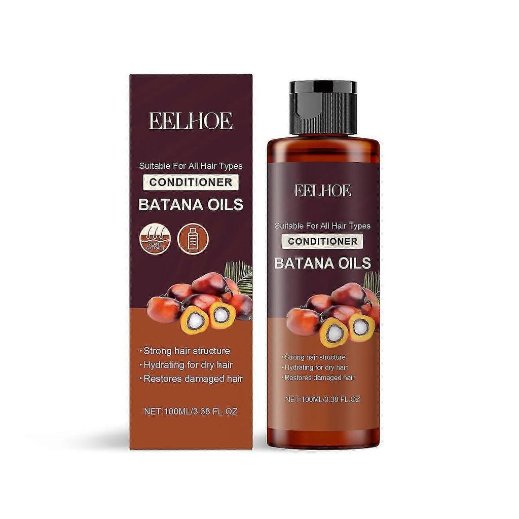 EELHOE Batana Conditioner, Repairs Dry and Split Hair, Moisturizes and Smoothes, Improves Frizzy Hair Care less