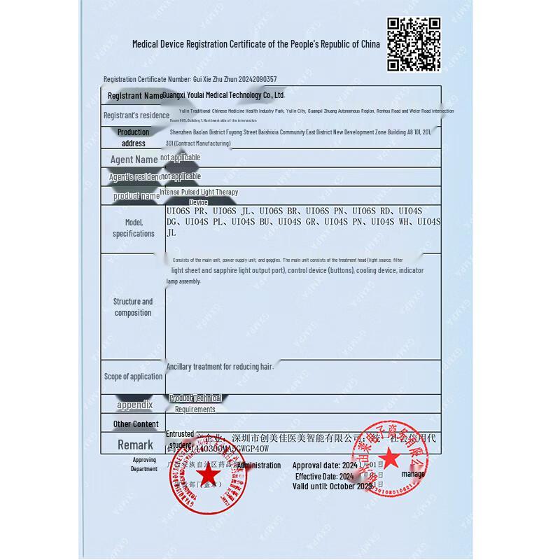 Ulike Air4 Sapphire Ice-Cool Hair Removal Device