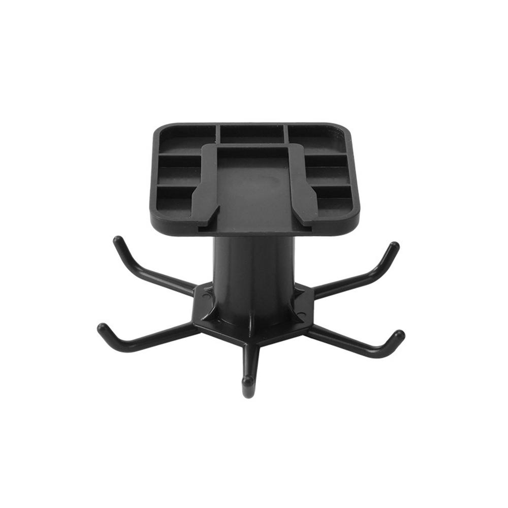 360 Degree  Rotating Utensil Rack Hook Holder Wall Kitchen Tool Storage Holders for Bathroom Cabinet Hanging Organizer