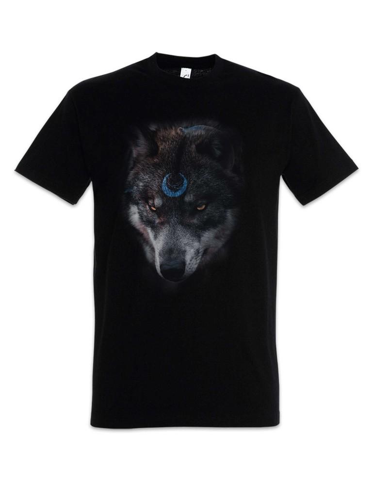Wolf Moon T-Shirt Hunt Hunter American US USA Hunting Magic Mystic Witch