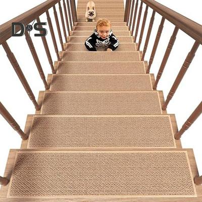 1/5 Stück Treppenmatte Selbstklebend Starke Haftung Einfache Installation Rutschfest Kein Zuschneiden Schützt Treppen vor Beschädigungen Treppenbodenmatte Waschbar Wohnheim Zuhause