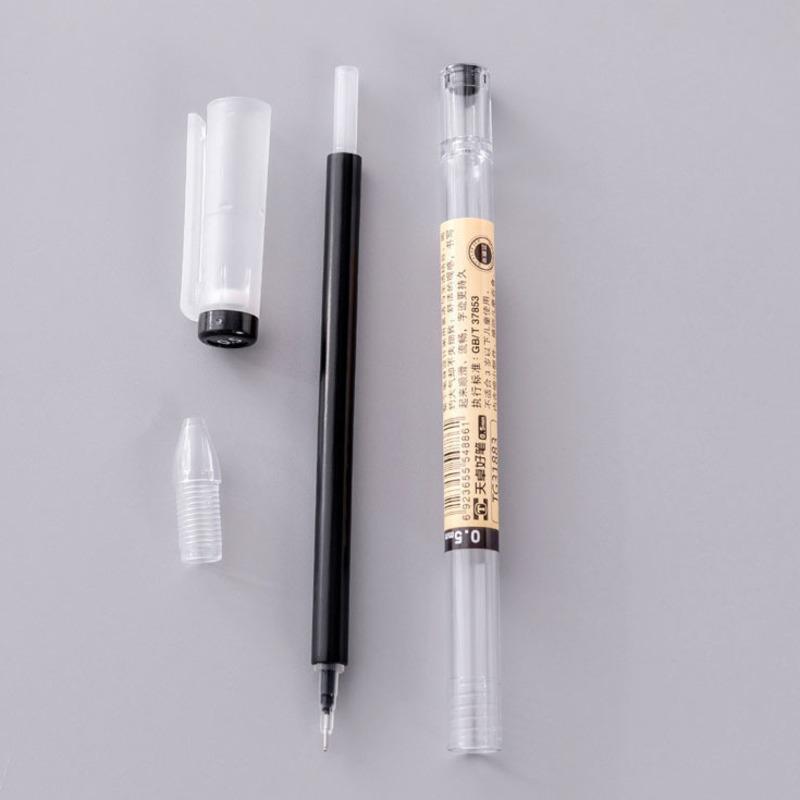 1 Stück Schreibwaren Niedlich Gerade Hohe Kapazität Stift Schule Bürobedarf Gel Stift