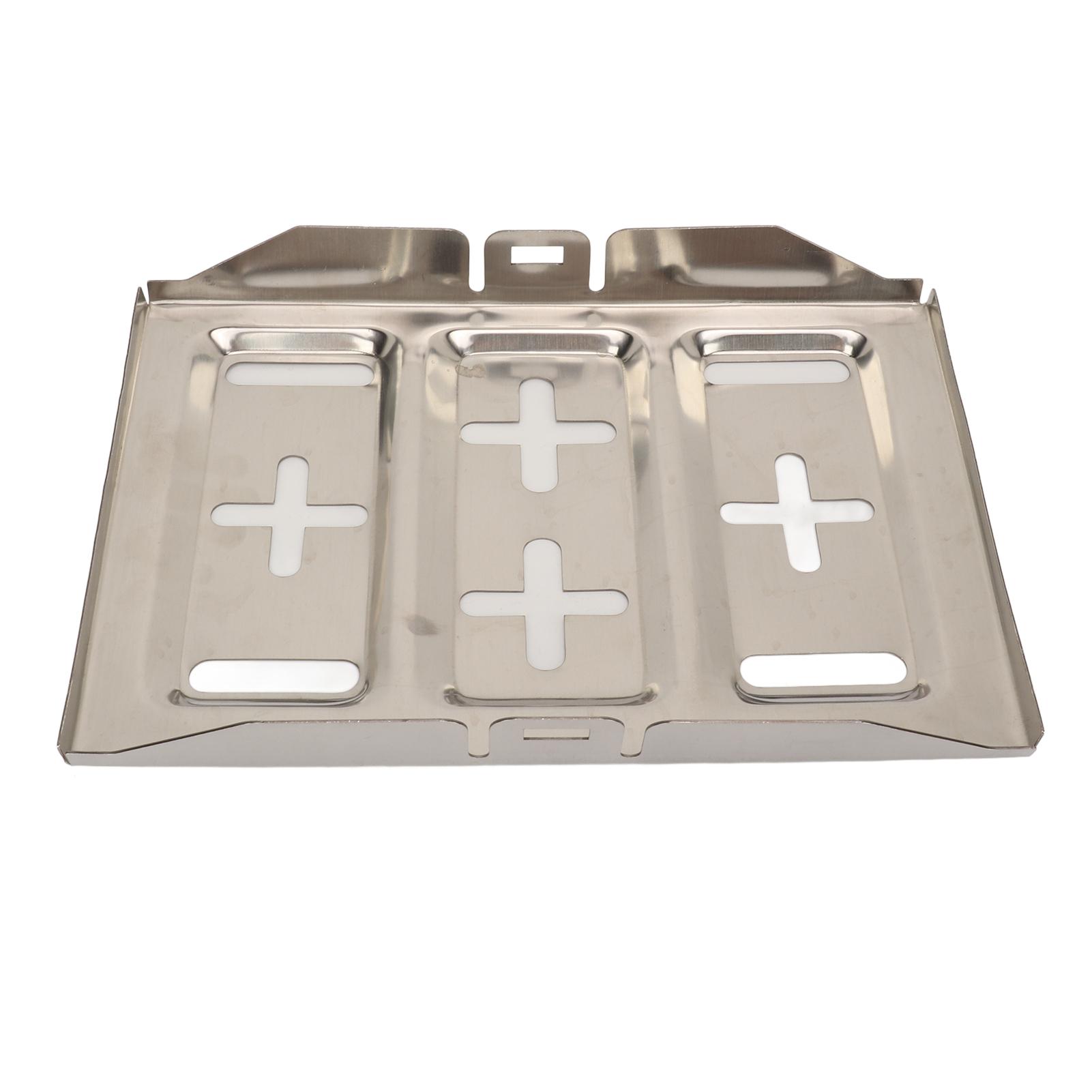 

Поддон для батареи 193 X 285 мм из нержавеющей стали, прочный и надежный, с крепежными винтами